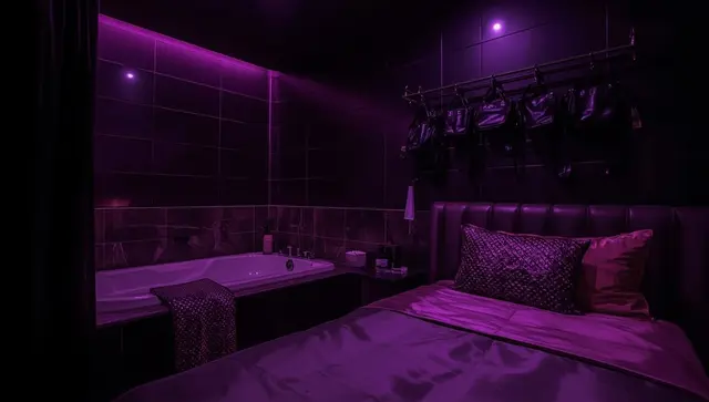Illustration générée, pas une photo — Love room Boudoir Spa - Lyon à Lyon