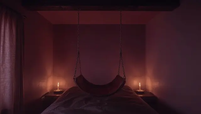 Illustration générée, pas une photo — Love room L'ESCALE DU DESIR à Niederbronn-les-Bains