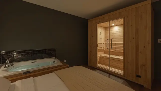 Illustration générée, pas une photo — Love room La Villa Yucatan - 2h à Coubron