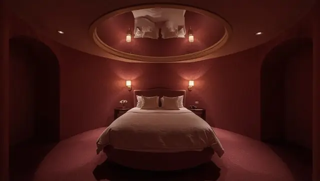 Illustration générée, pas une photo — Love room Luxe and Spa à Condé-Sainte-Libiaire
