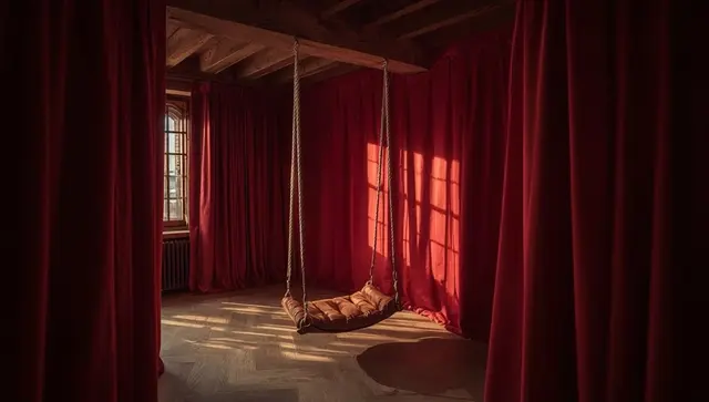 Illustration générée, pas une photo — Love room Mas-J des Sens à Le Val